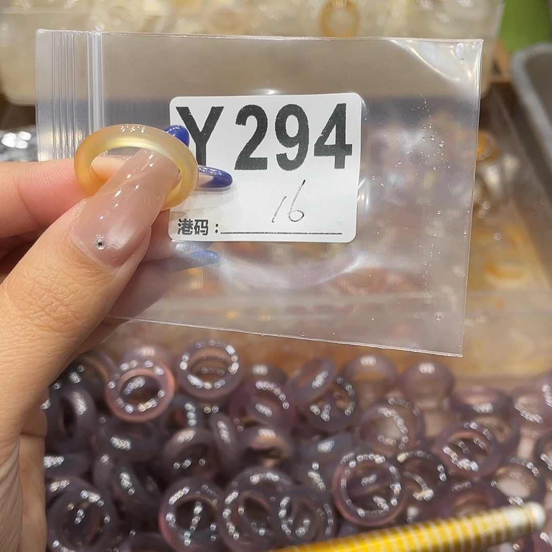 玛瑙/玉髓未镶嵌戒指294