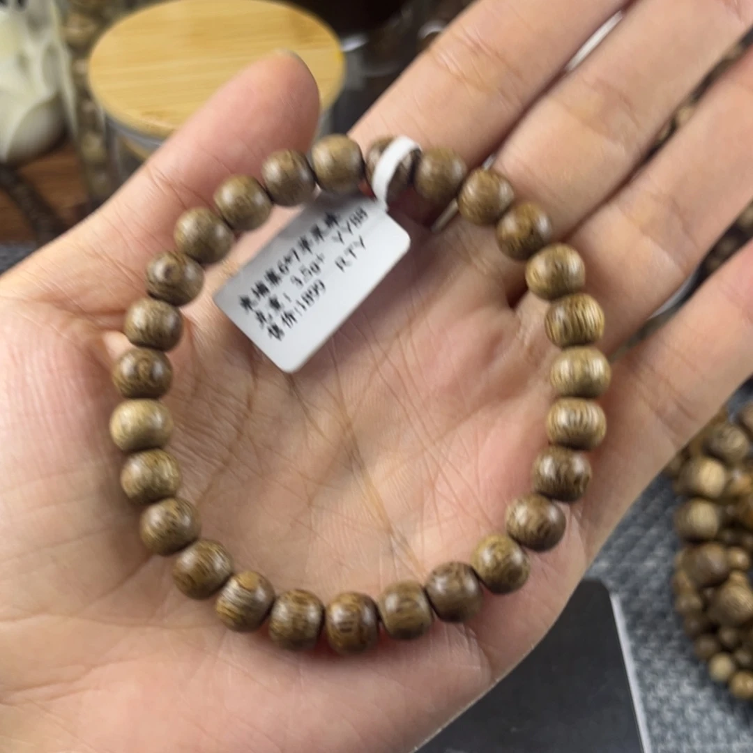 手串沉香柬埔寨沉香手串单圈