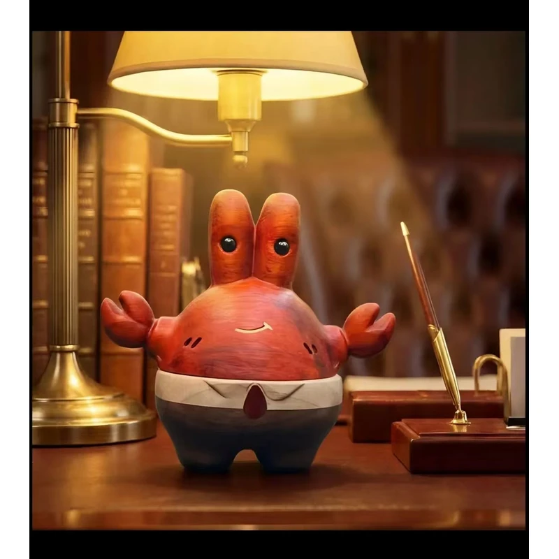 蟹老板玩偶摆件螃蟹海绵宝宝可爱送闺蜜