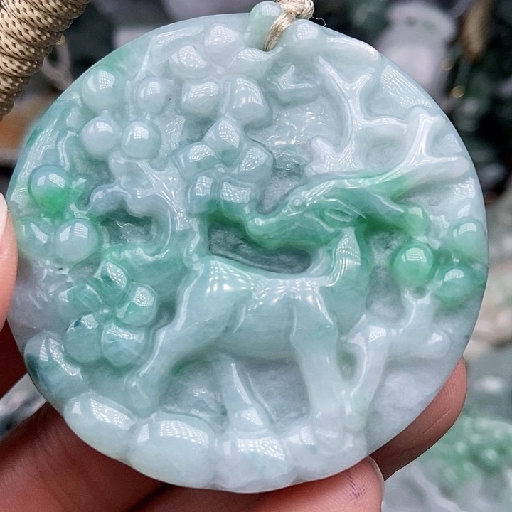 颈饰未镶嵌翡翠翡翠