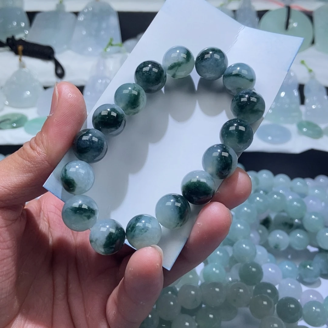 定制翡翠未镶嵌卡12.5