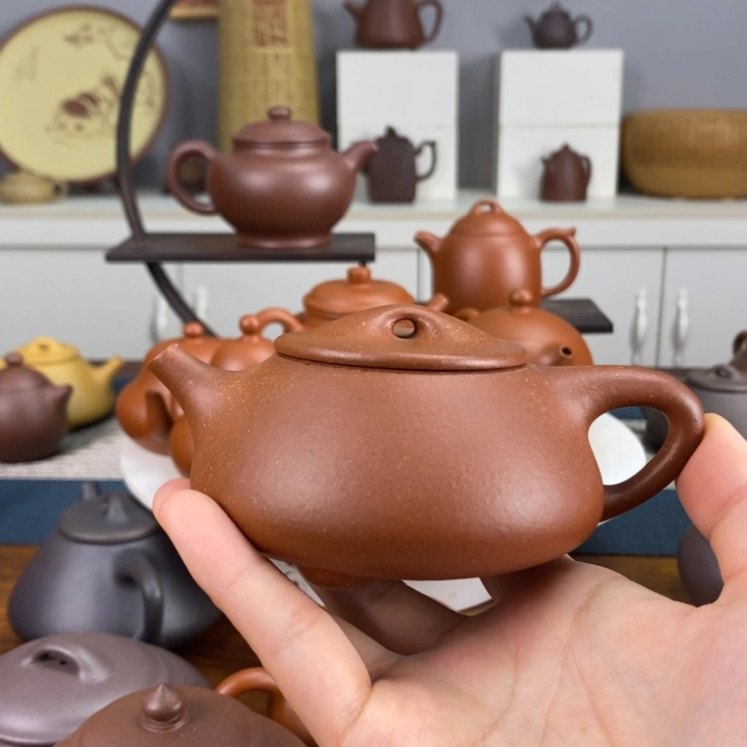 视***界紫砂茶壶元旦 新粉一把