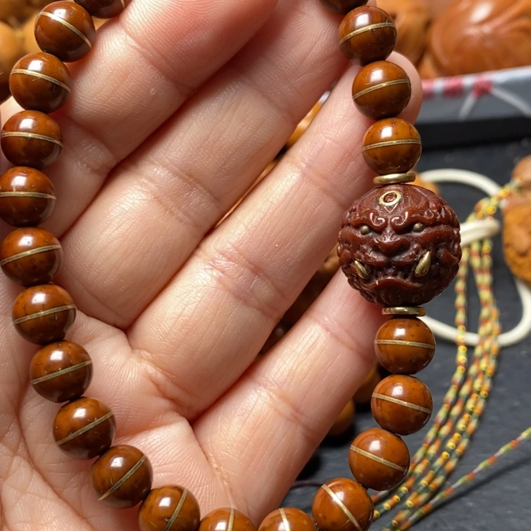 猴头核桃吊坠猴头