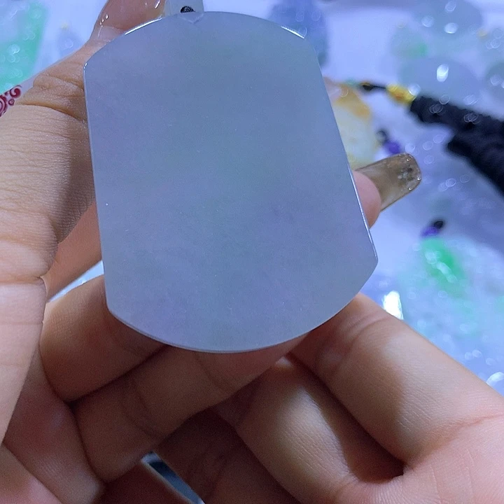 翡翠未镶嵌颈饰天然翡翠A货吊坠