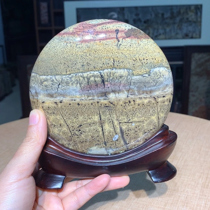 广西国画石摆件，观赏收藏