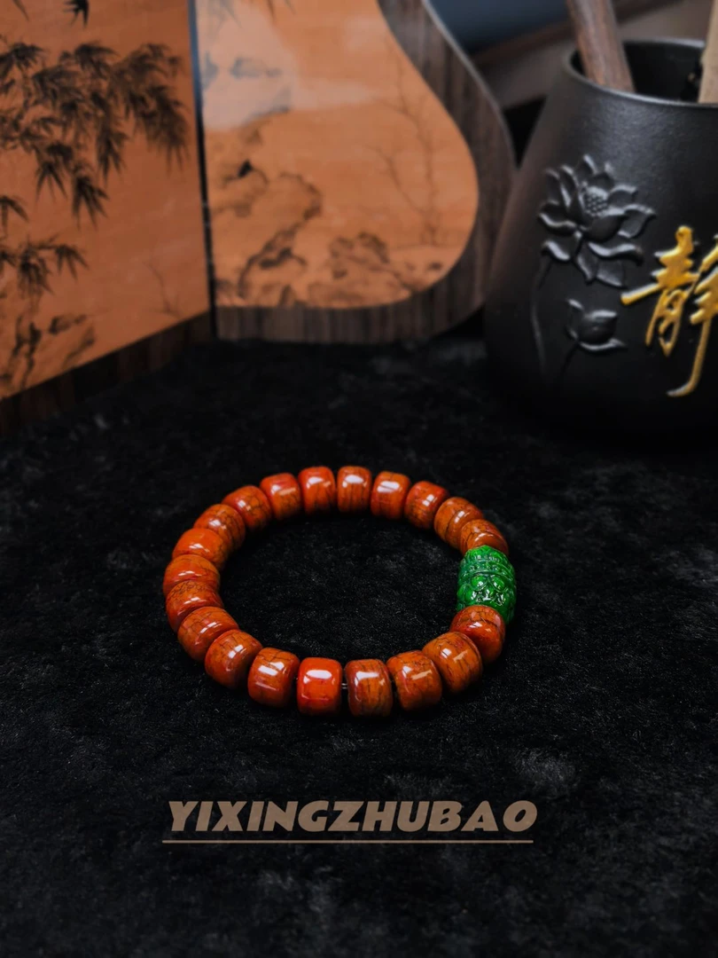 藏式精美高端手串 老翠