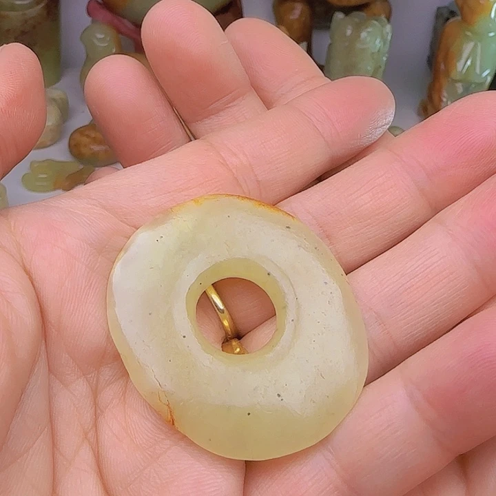 和田玉吊坠(不含链)未镶嵌
