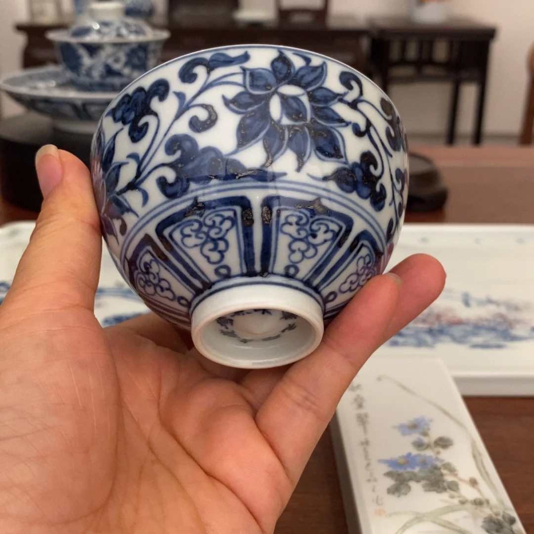 正***貌景德镇艺术陶瓷单杯