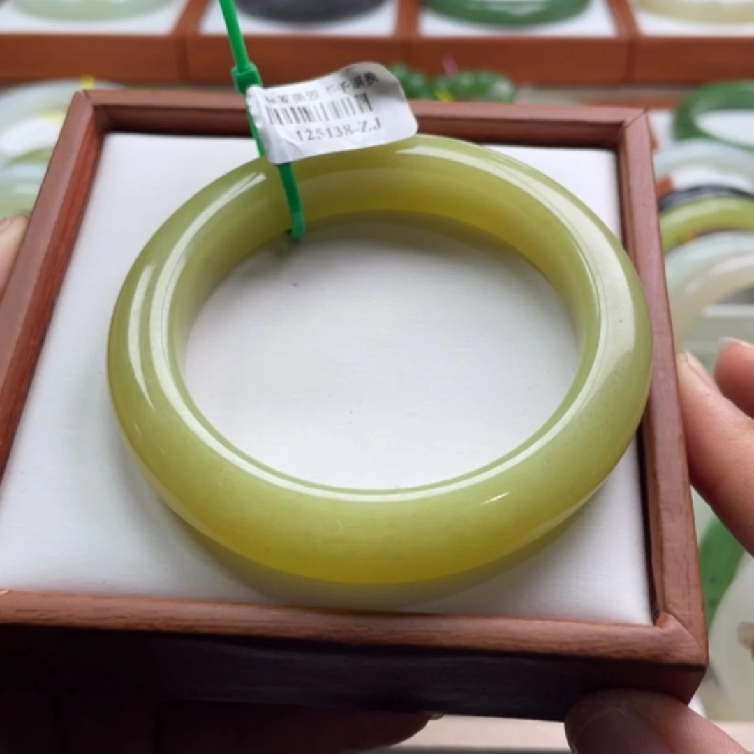 【闪购商品】未镶嵌手镯和田玉链接27