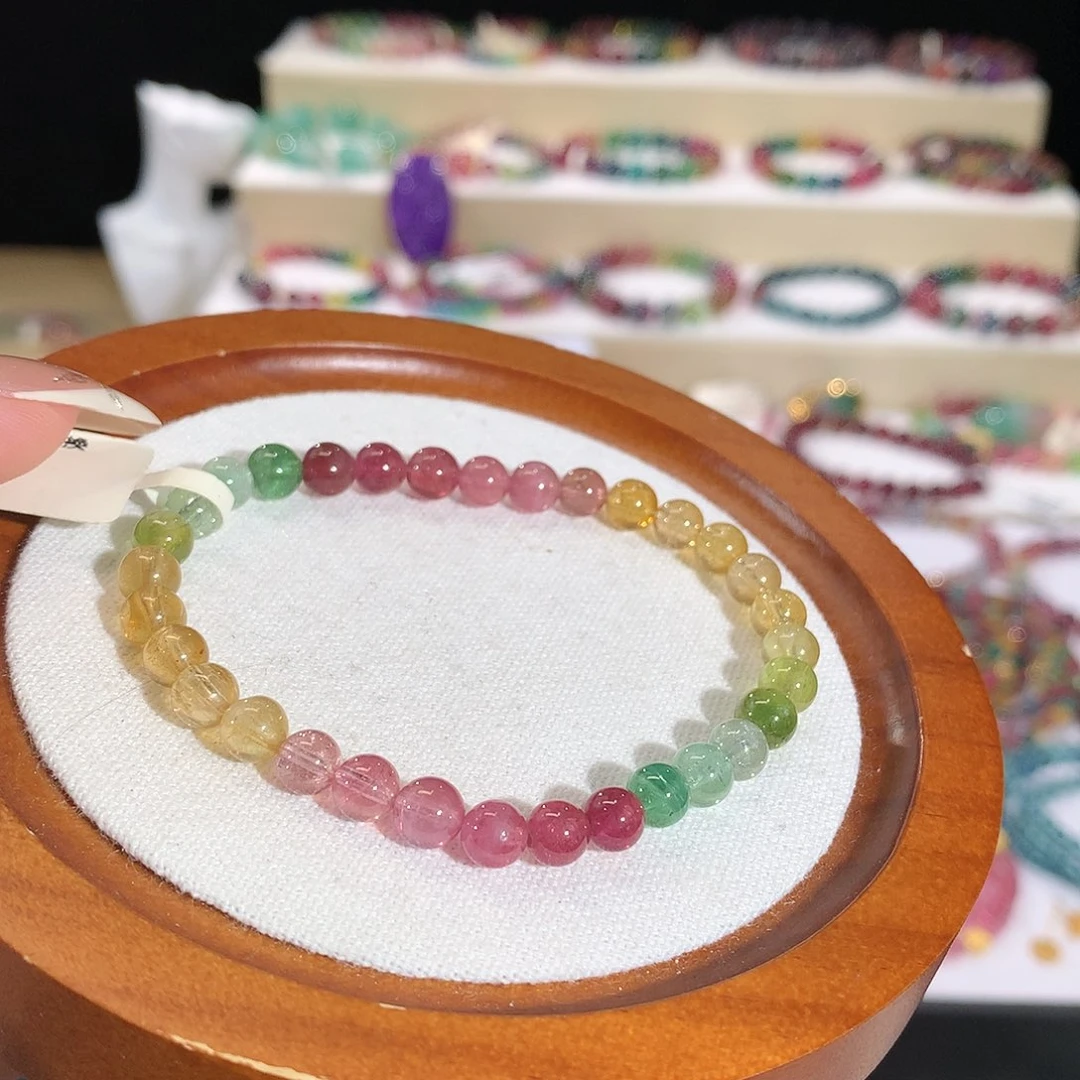 未镶嵌碧玺手链手串