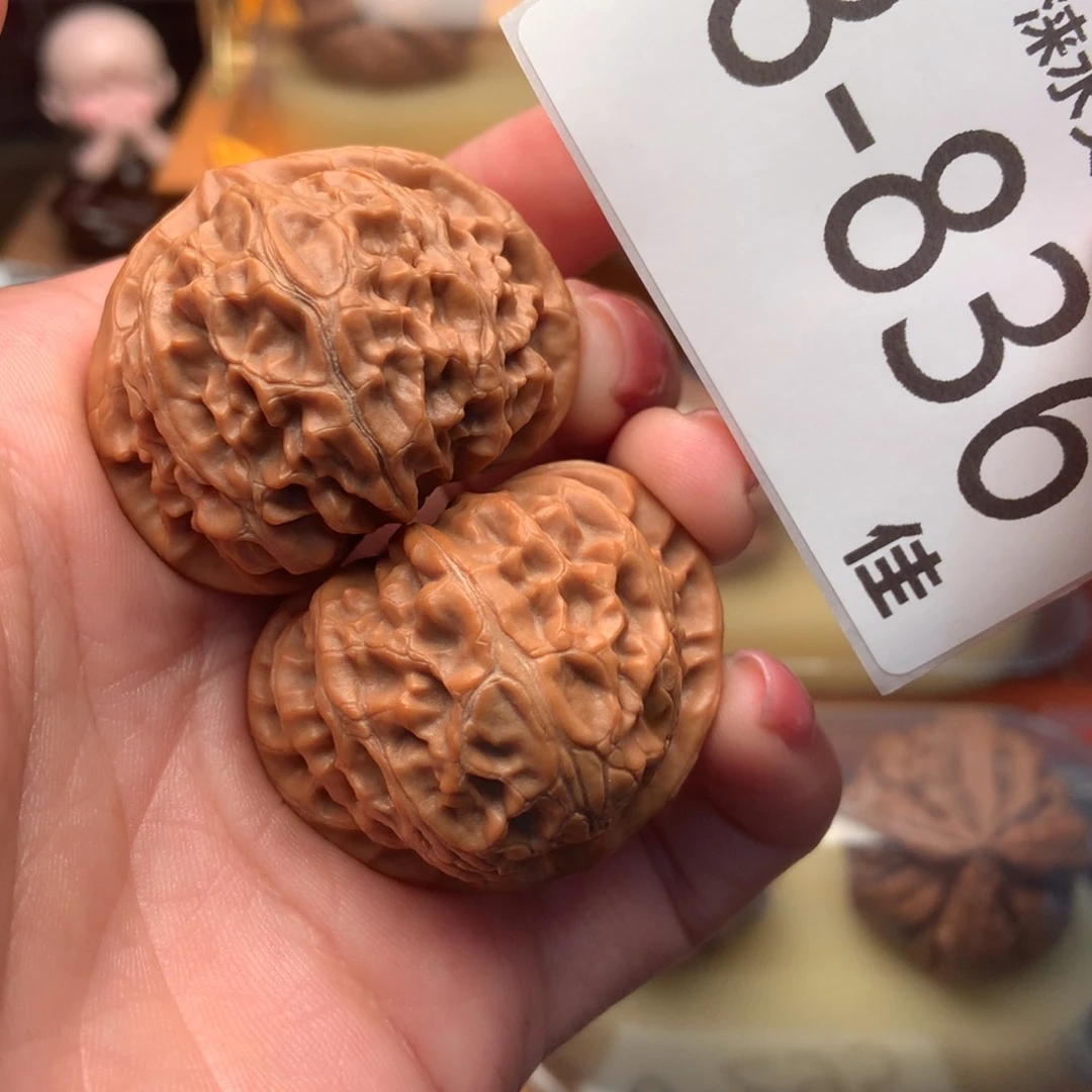 文玩核桃把件39宫灯