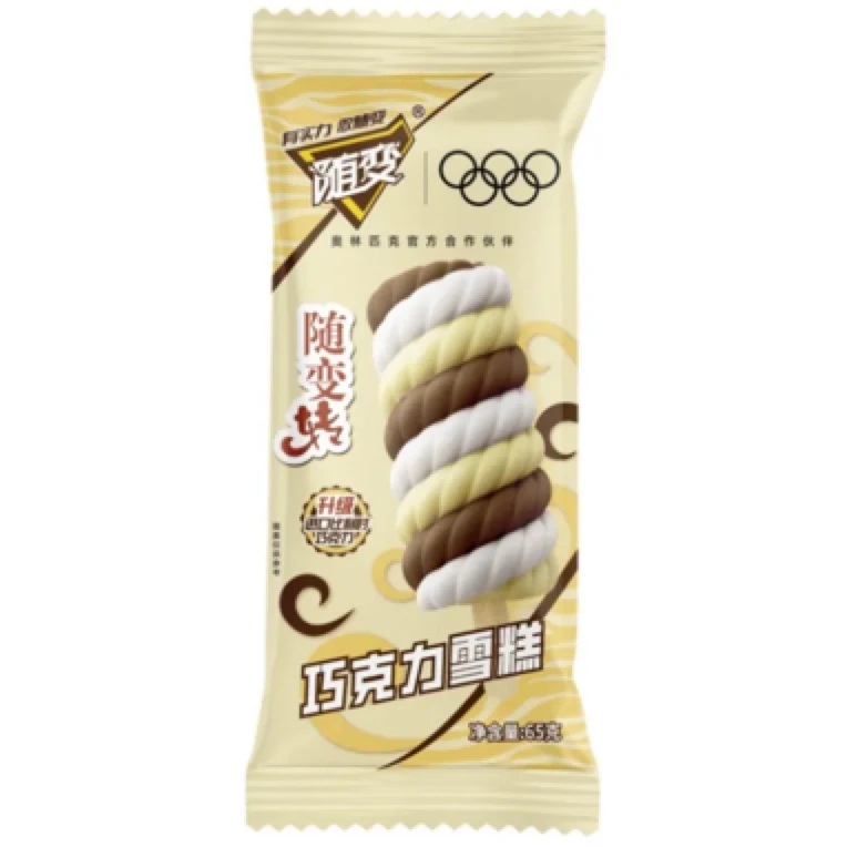 蒙牛随变转巧克力冰淇淋65g/支