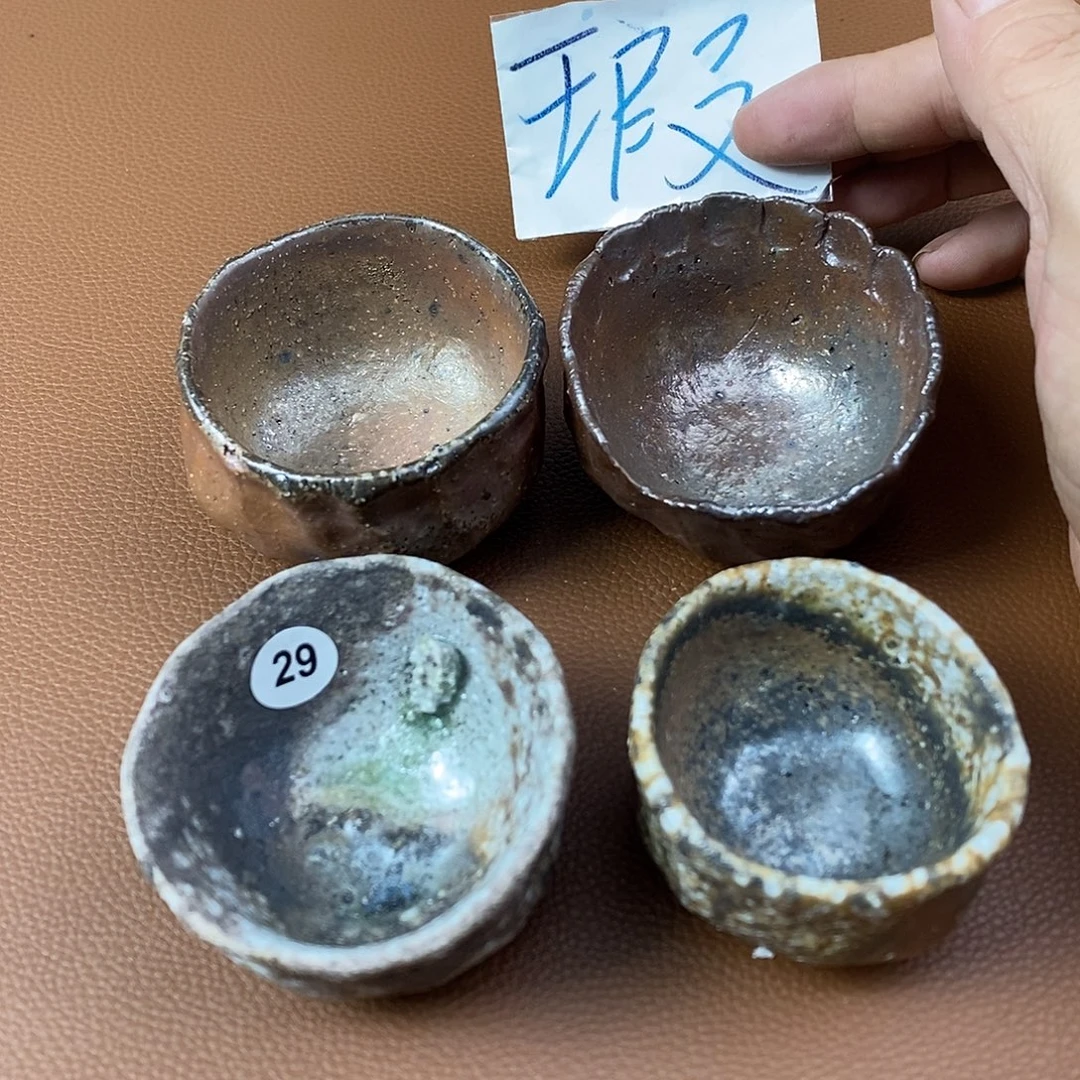 手工粗陶、柴烧茶器