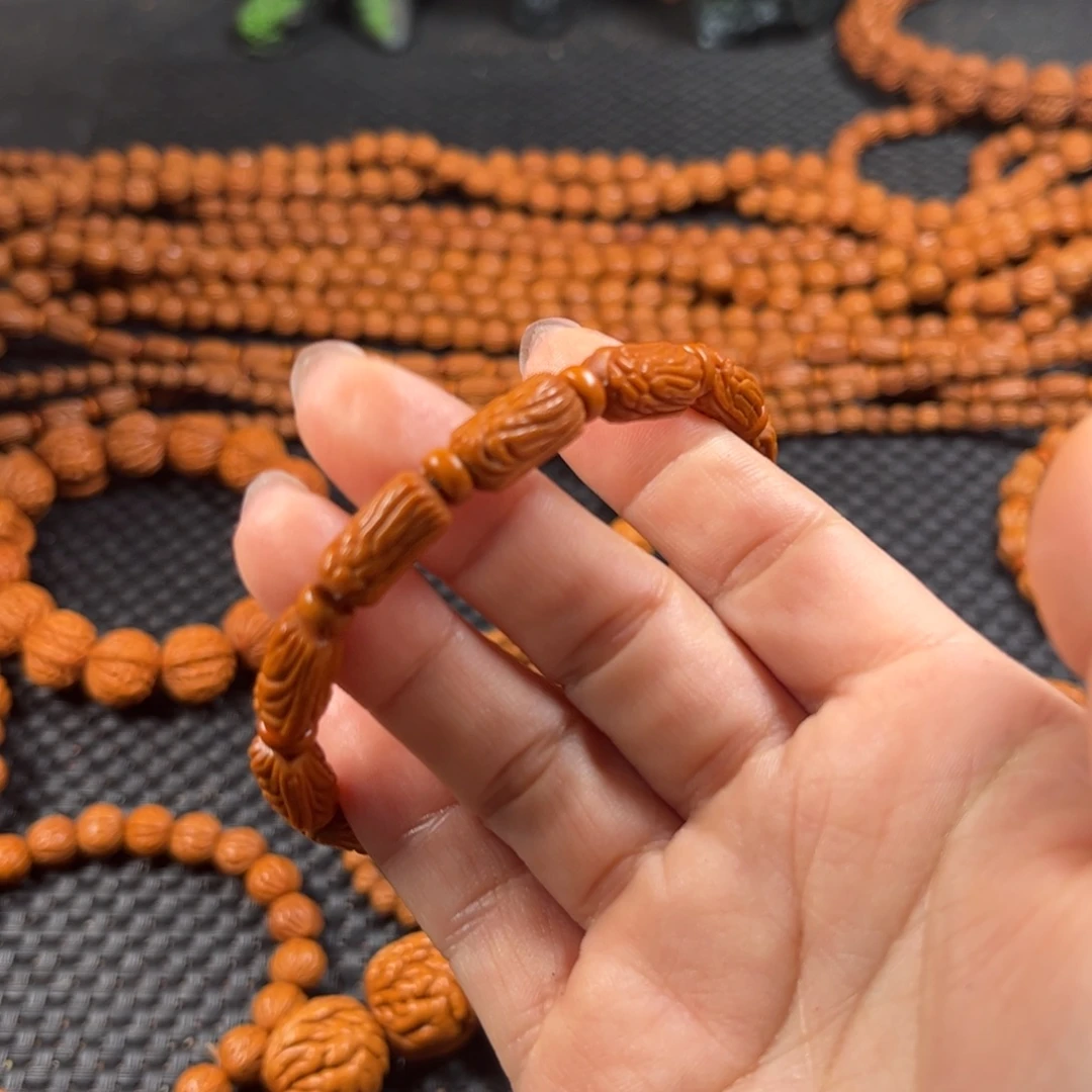 淼***园桃核手串Y37链接手串