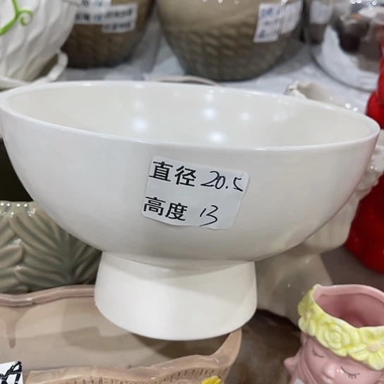 多肉绿植陶瓷花盆9.9包邮，有孔