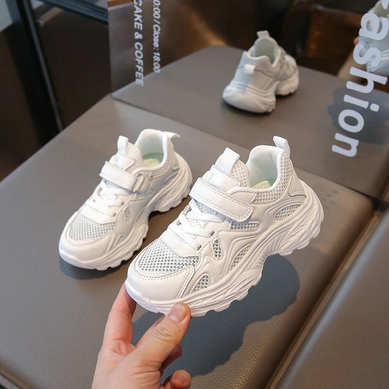 莱德队长儿童运动鞋表演必备小白鞋2025夏季新款男童轻跑鞋【莹】