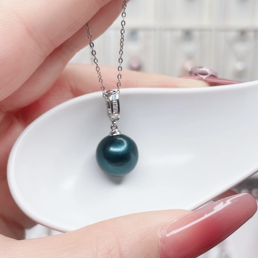 淡水珍珠吊坠(赠链)合金