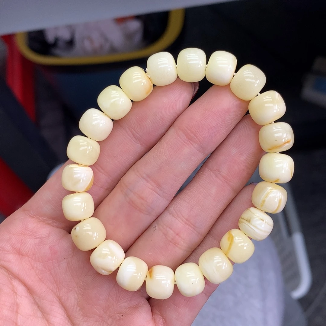 琥珀未镶嵌珠宝奇石9mm➕