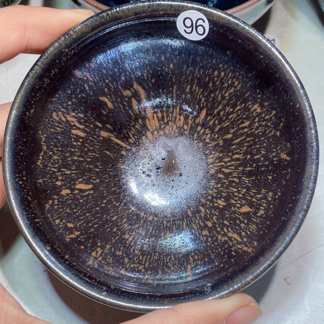 茶盏龙窑柴烧建盏96