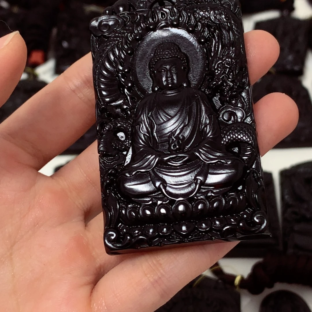天然a货钢琴黑挂件