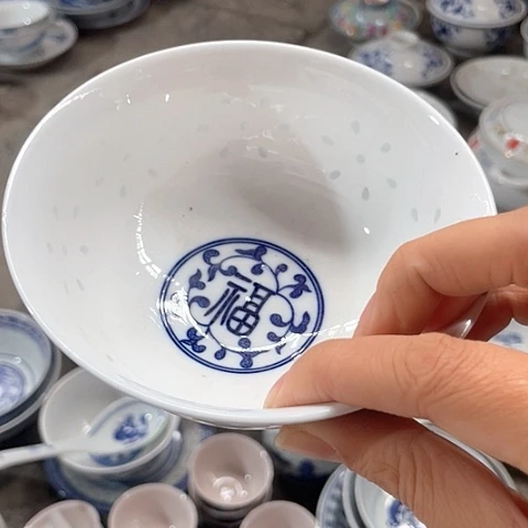 陶摆件景德镇高温陶瓷