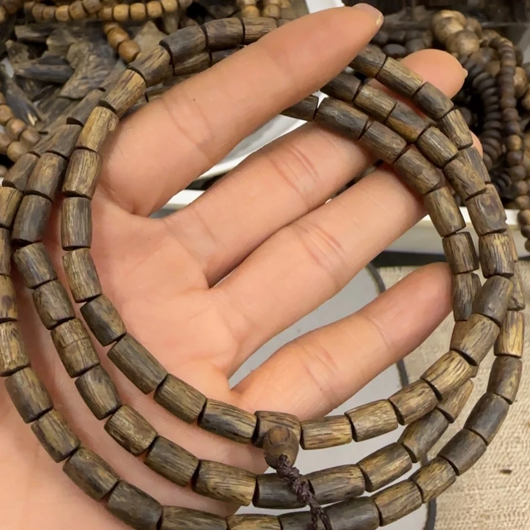 沉香木手串海南棋楠沉香沉水浮手串15.9