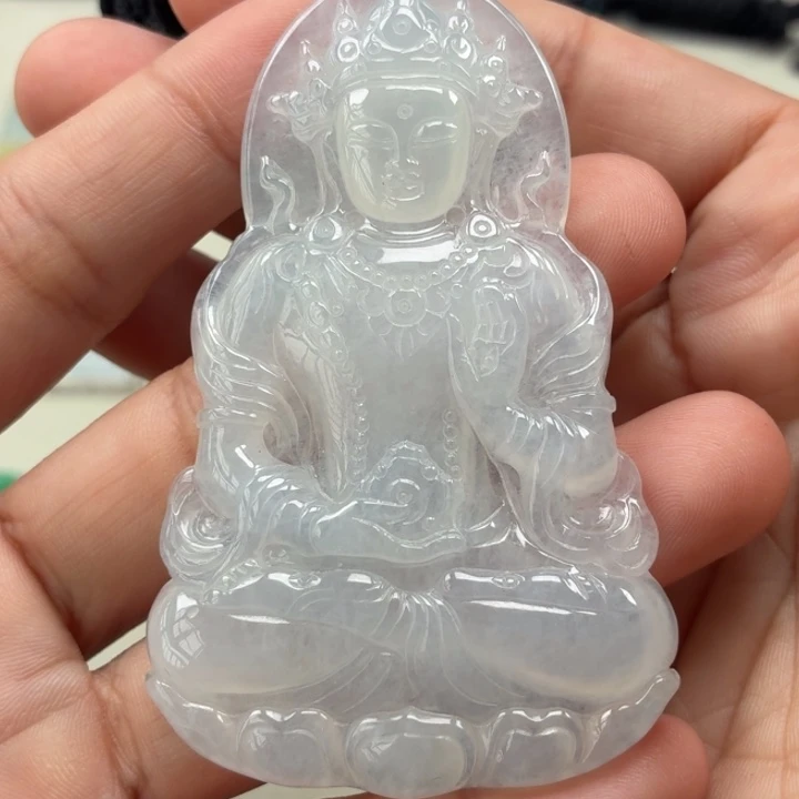 翡翠未镶嵌颈饰天然翡翠a货