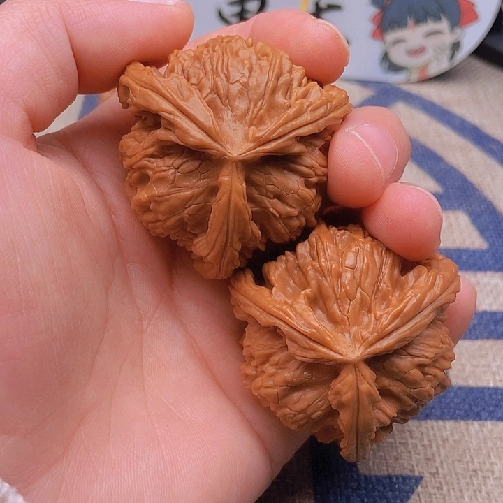 吊坠文玩核桃长**波三棱