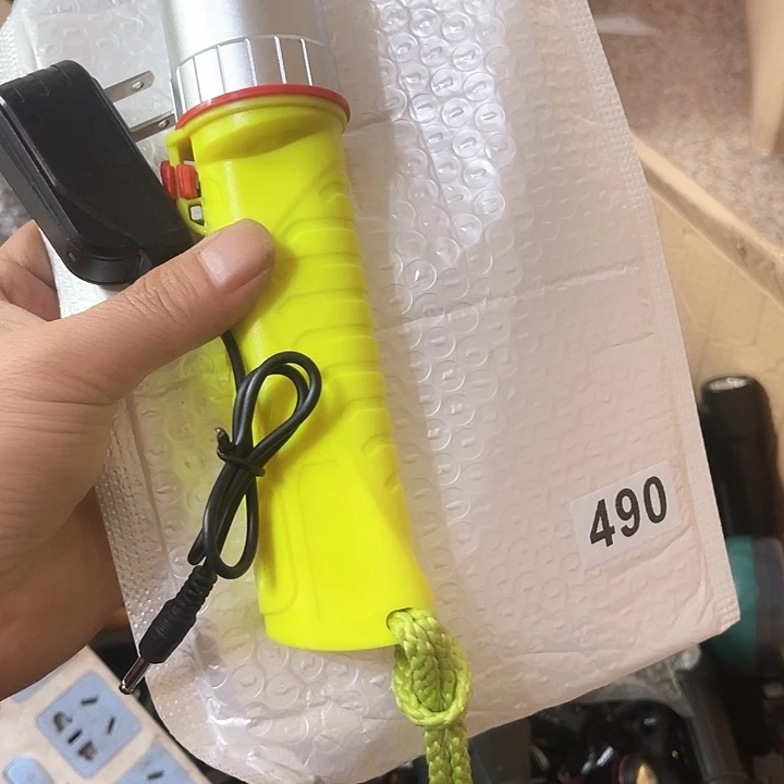 强光激光手电头灯推子490