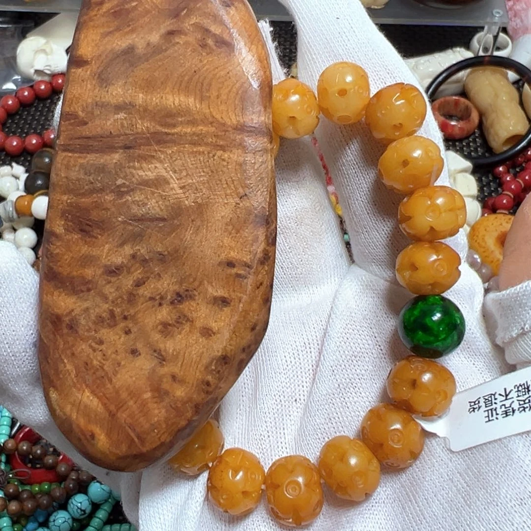【闪购商品】非洲檀香无事牌12单圈手串