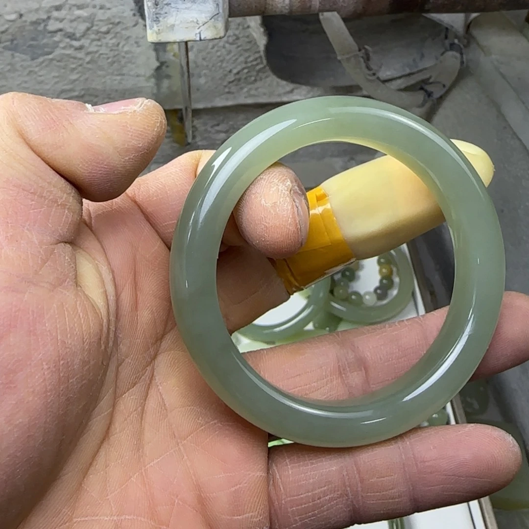 和田玉未镶嵌颈饰57