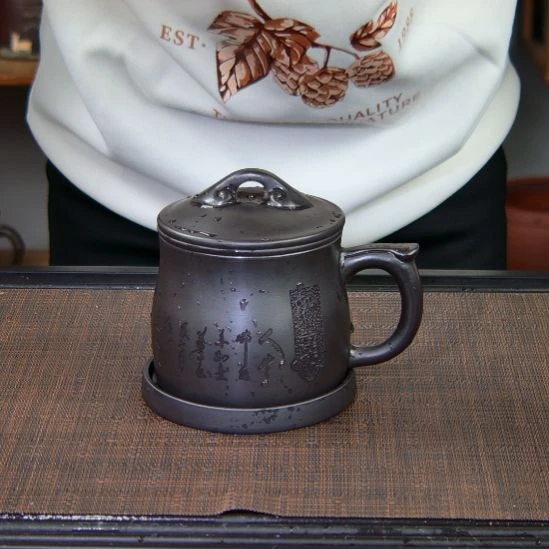 紫砂茶杯高货放漏