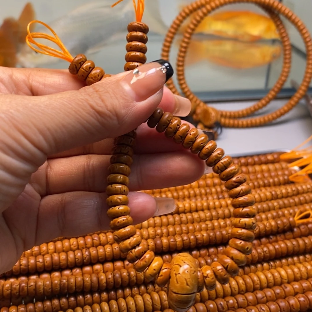 木质类桃核手串瑕疵3加乘8加