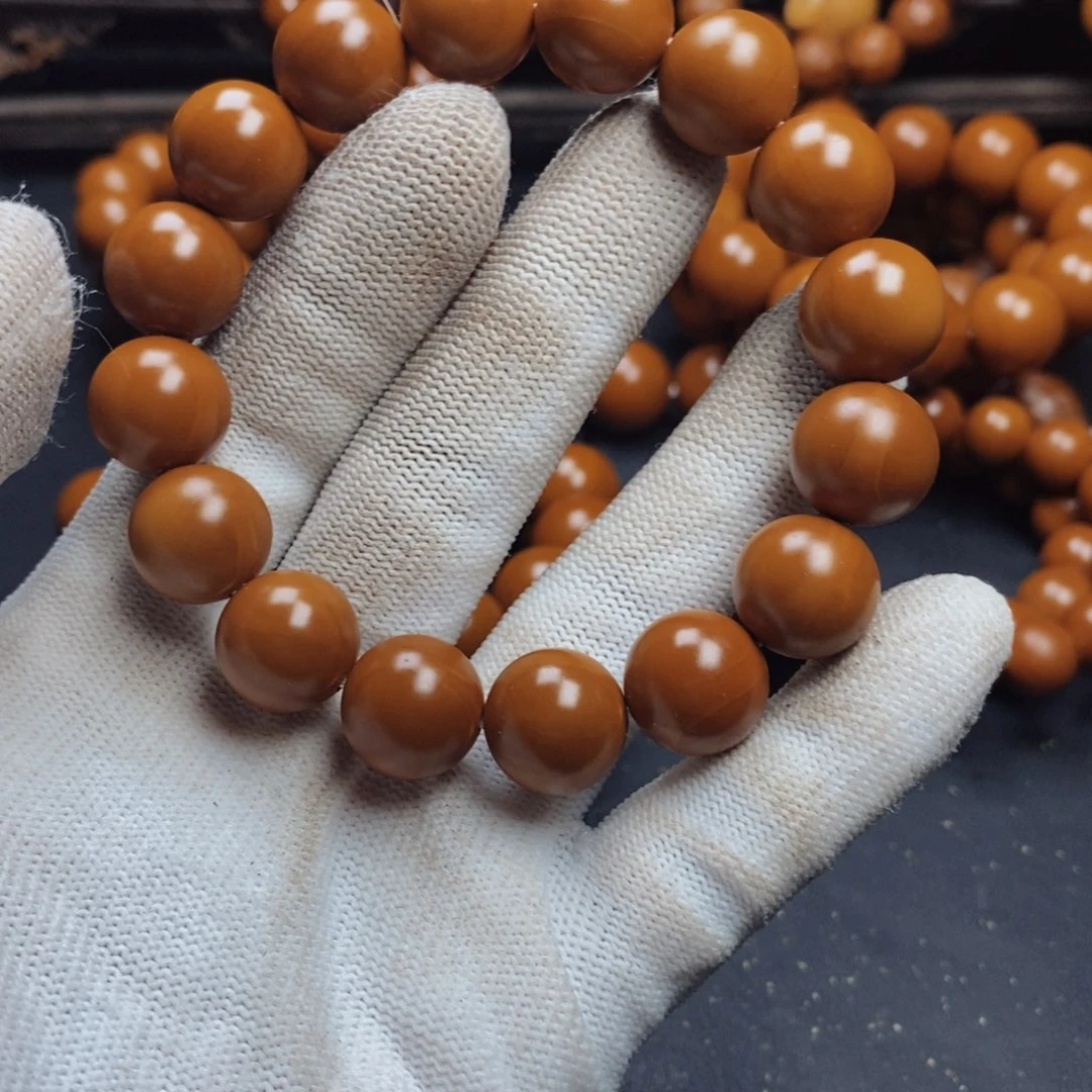 小***路手串/手链橄榄核1.38尺寸老树铁核全品小孔