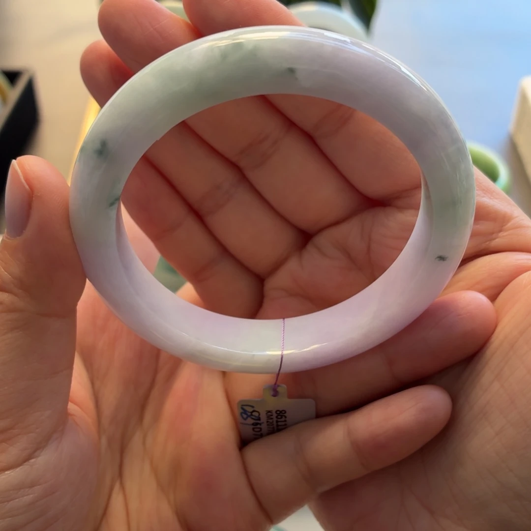 翡翠未镶嵌手镯天然