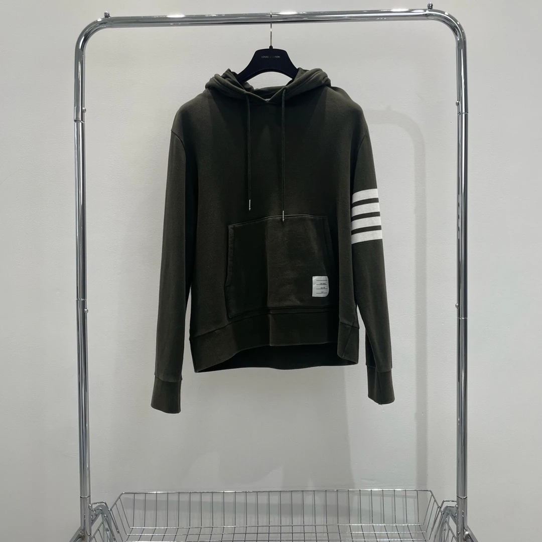 99新 THOMBROWNE 特别配色经典四条杠帽衫 YY00198 尺码4码