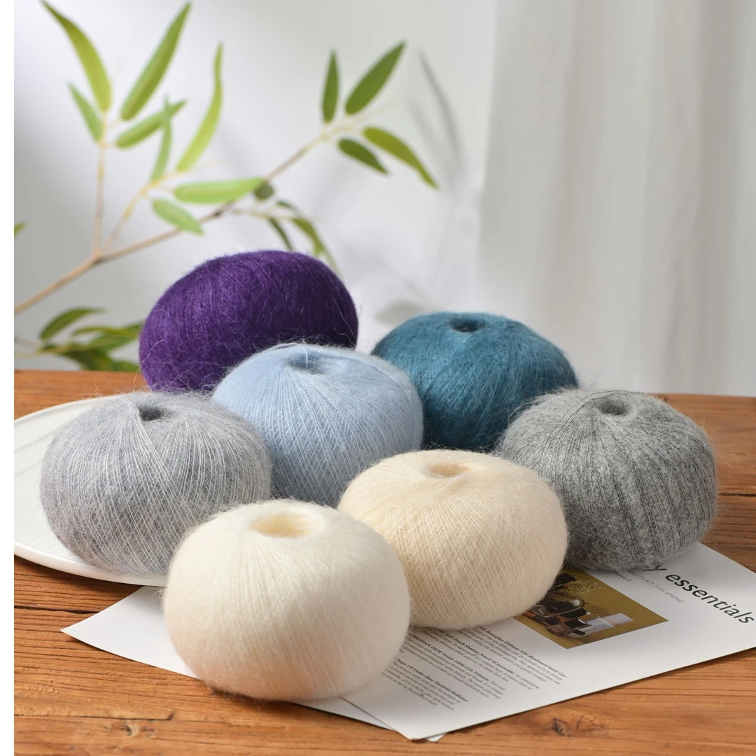 手工编织68-85%羊毛小马海毛毛线