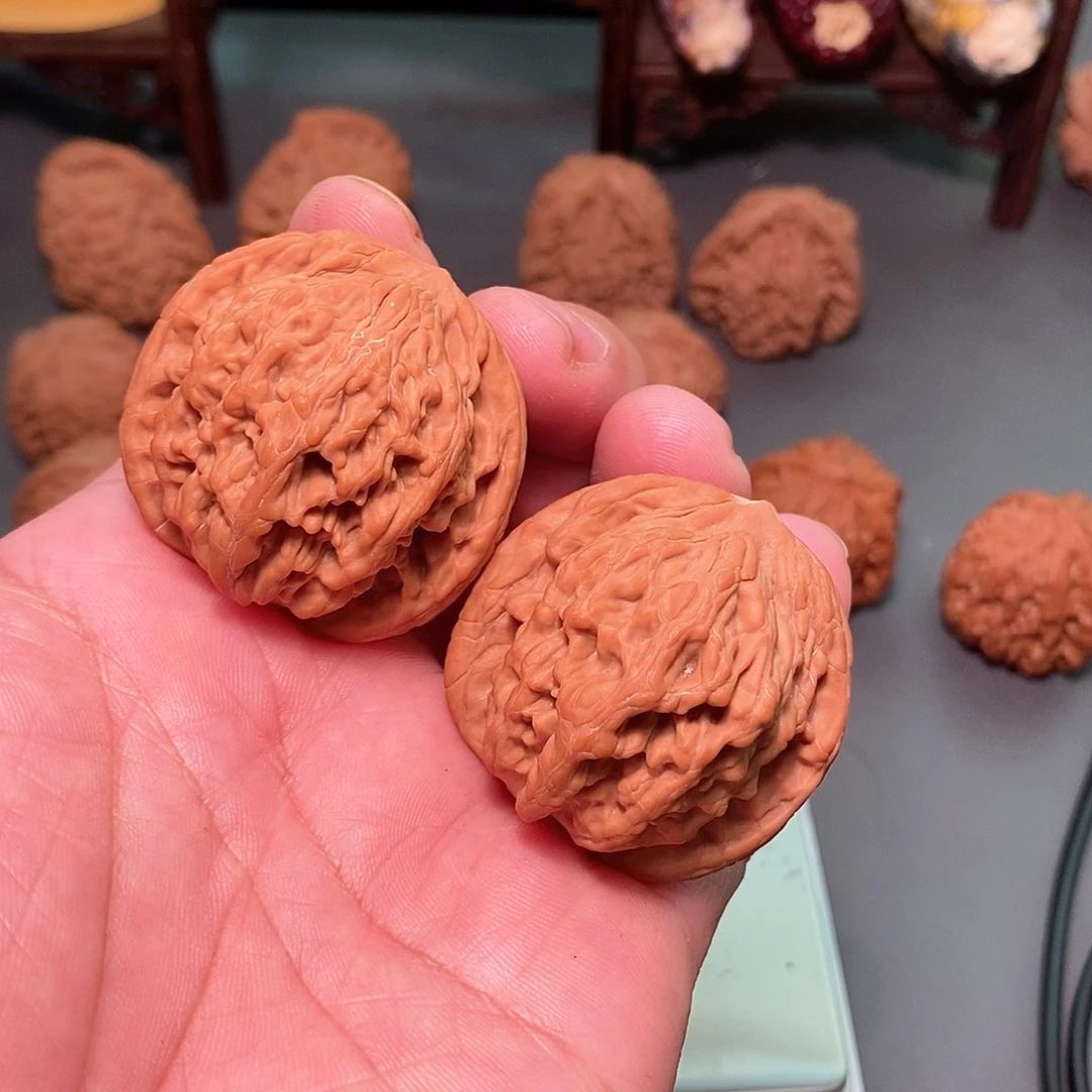 吊坠文玩核桃42尺，全品无修麦穗虎头