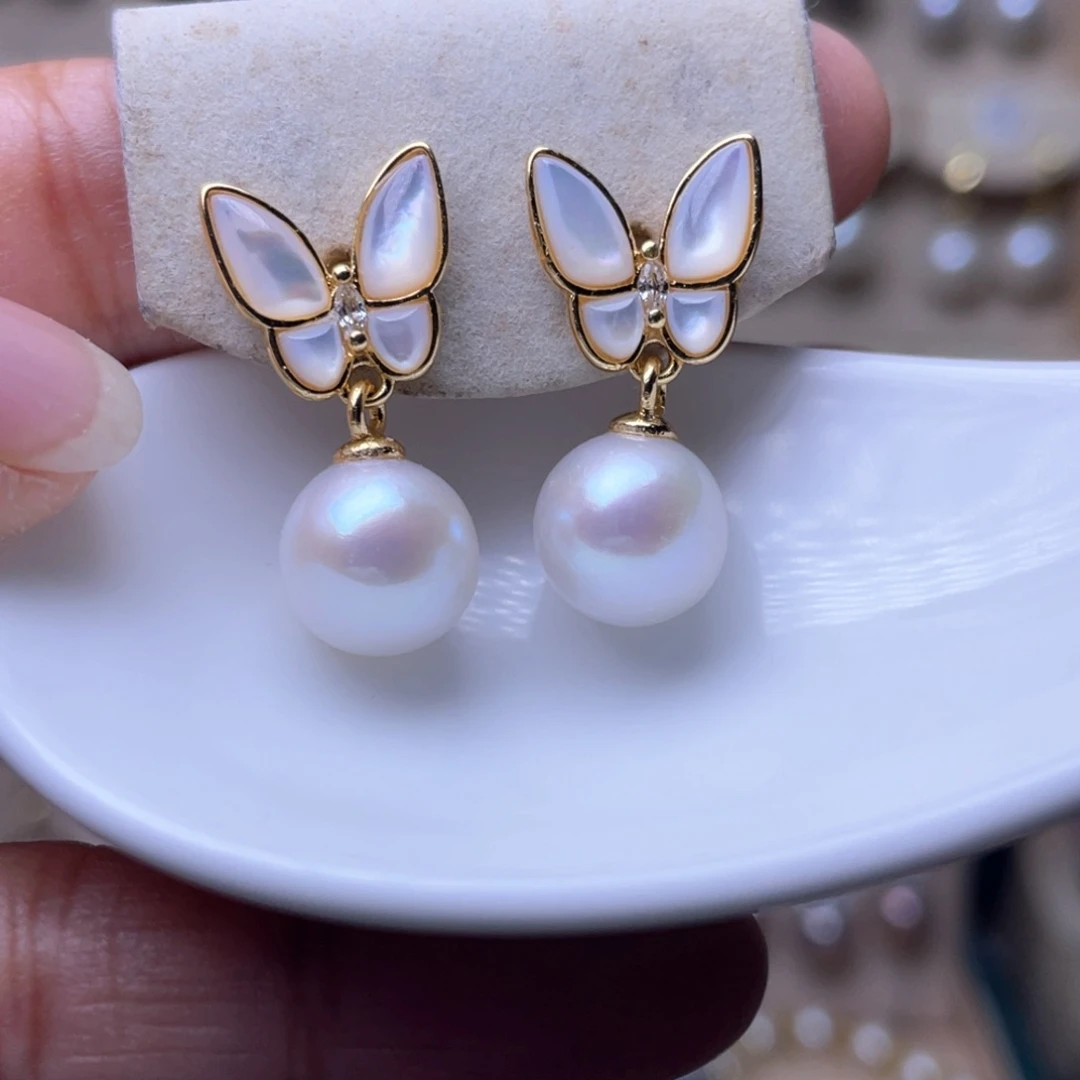 银S925镶嵌其他淡水珍珠