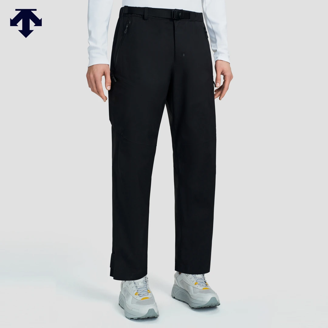 DESCENTE迪桑特BLEU都市骑行男士防水透气梭织运动长裤D5131BPT70