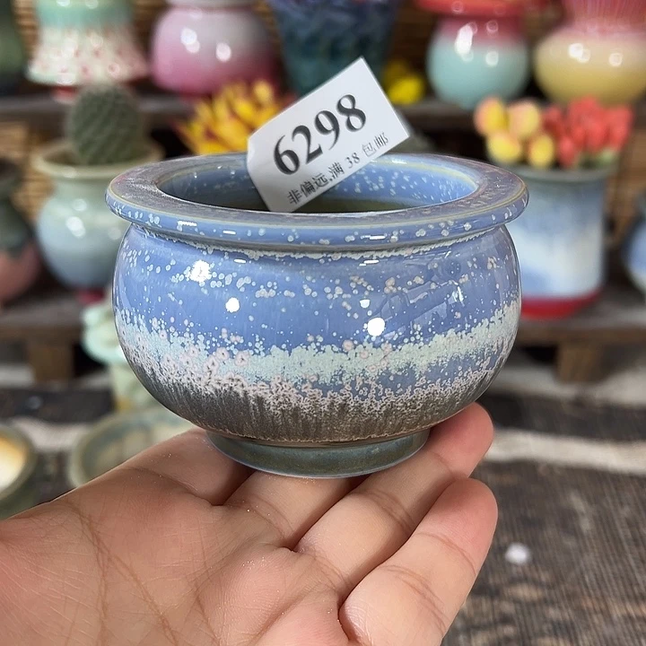 口6 手工花盆满30包邮