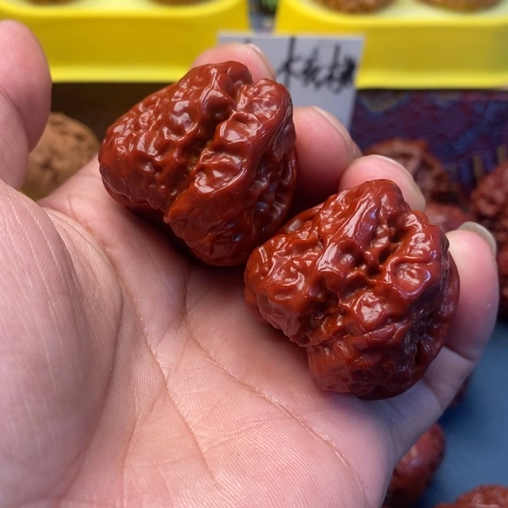 文玩核桃把件蛤蟆头1