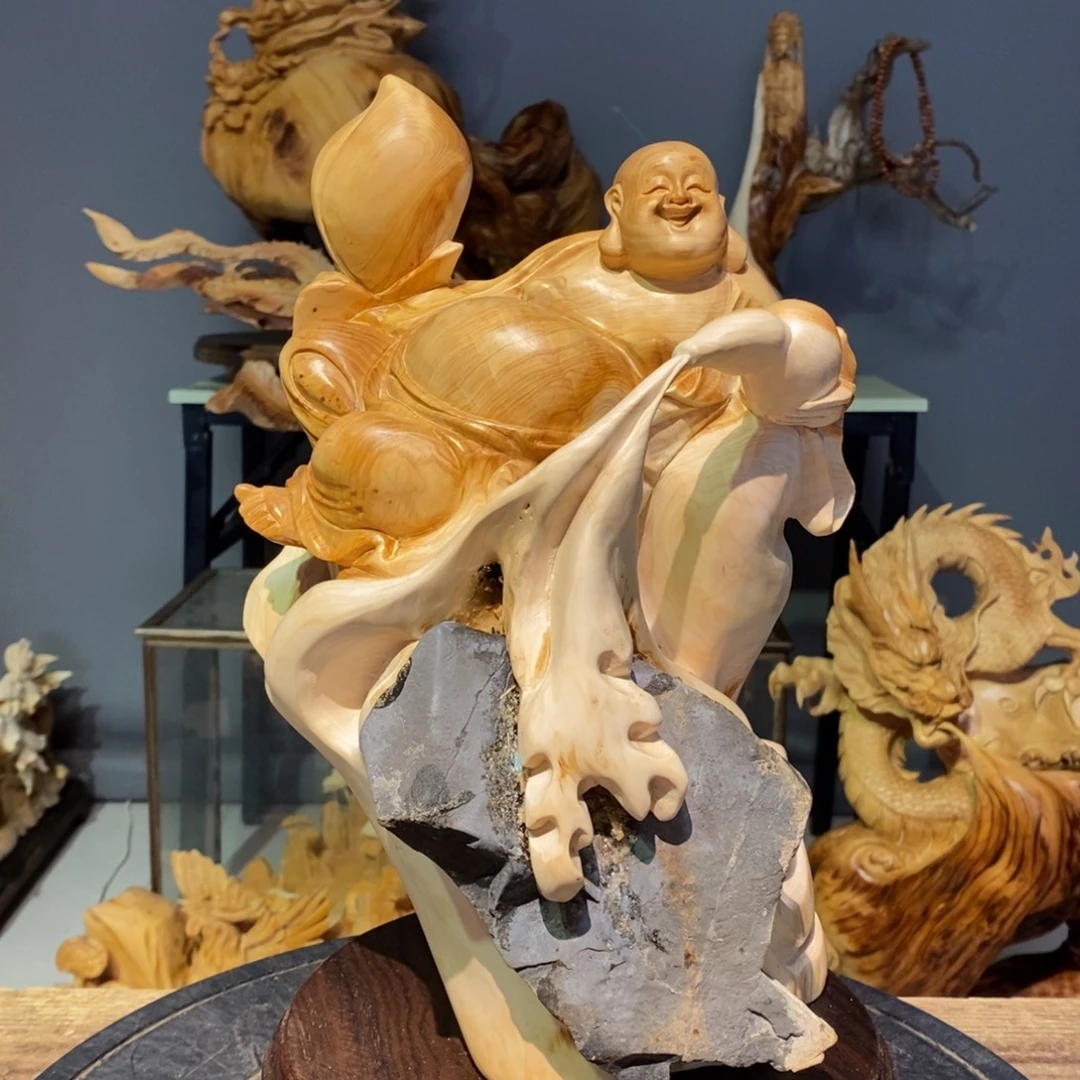 柏木（崖柏）崖柏木雕刻