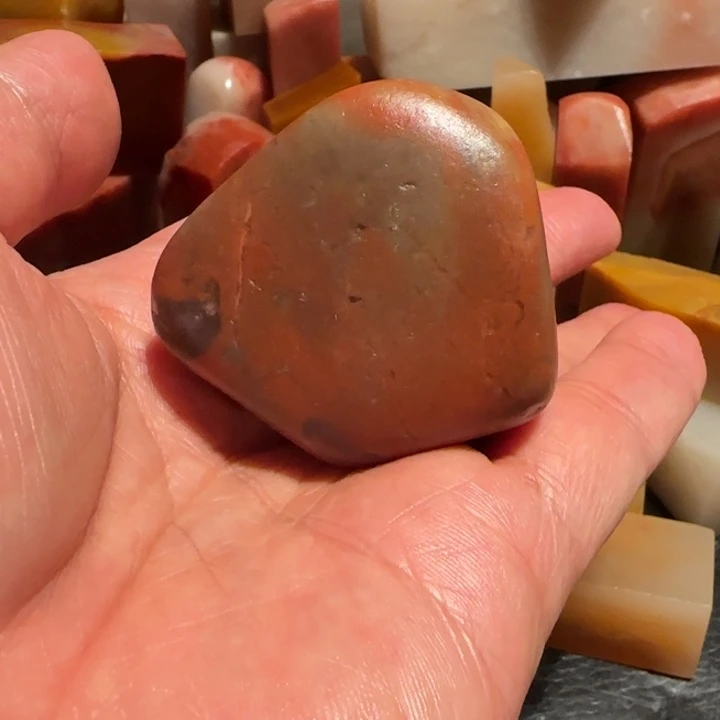 老挝石田黄原石，