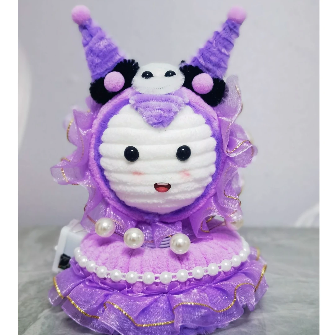 新年礼物diy苹果挂件扭扭棒创意手工礼物扭扭棒可批发联系客服