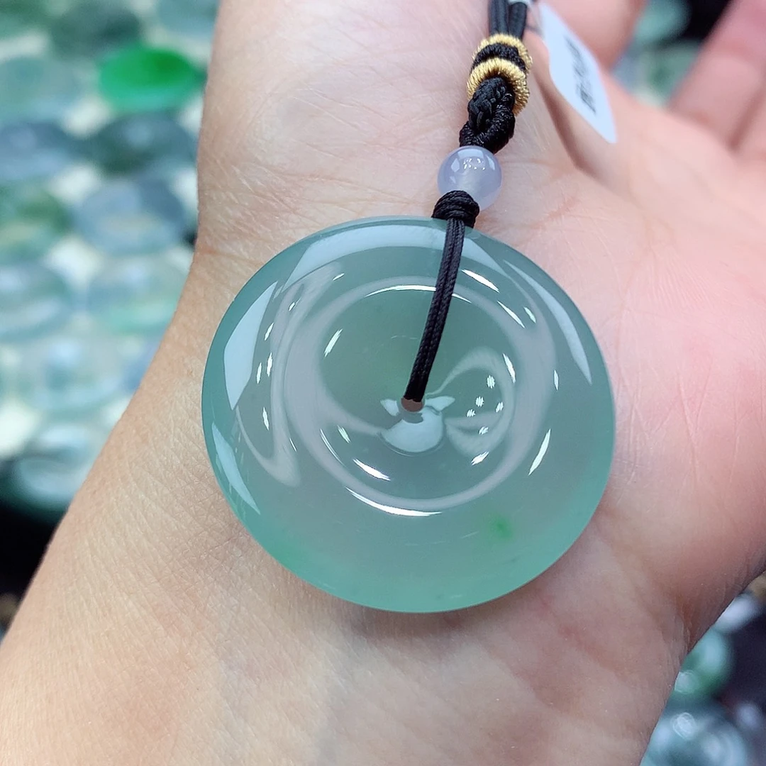 颈饰未镶嵌翡翠编号63-尺寸29.4/5.8