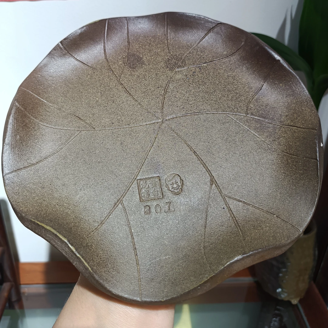 钦州坭兴陶贵台龙窑全手工壶承