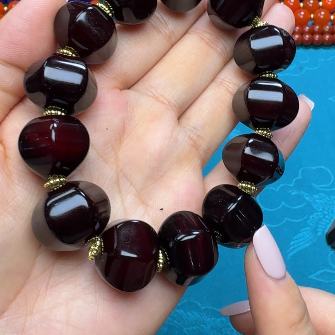 玛瑙/玉髓未镶嵌手链