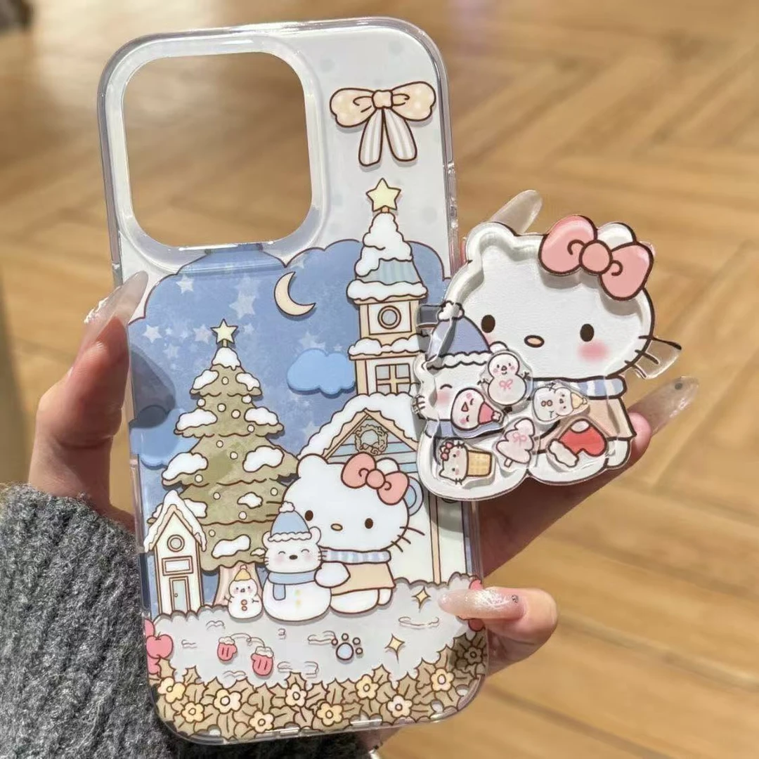 围巾KT适用苹果iphone17/16软壳OPPO荣耀华为小米vivo手机