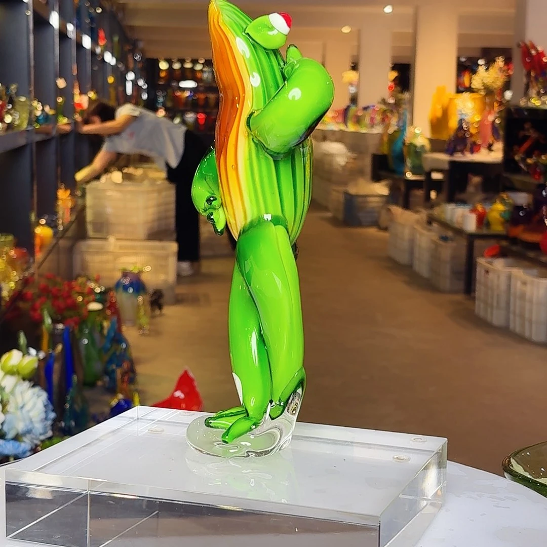 琉璃手工艺品琉璃花开了吗